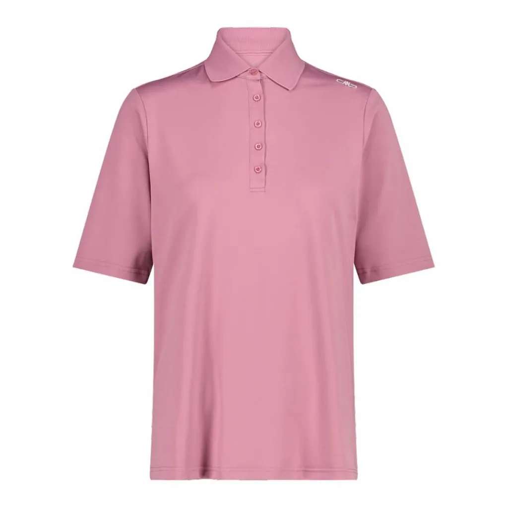 Damen Poloshirt aus Stretch-Piqué in Uni>CMP Outlet