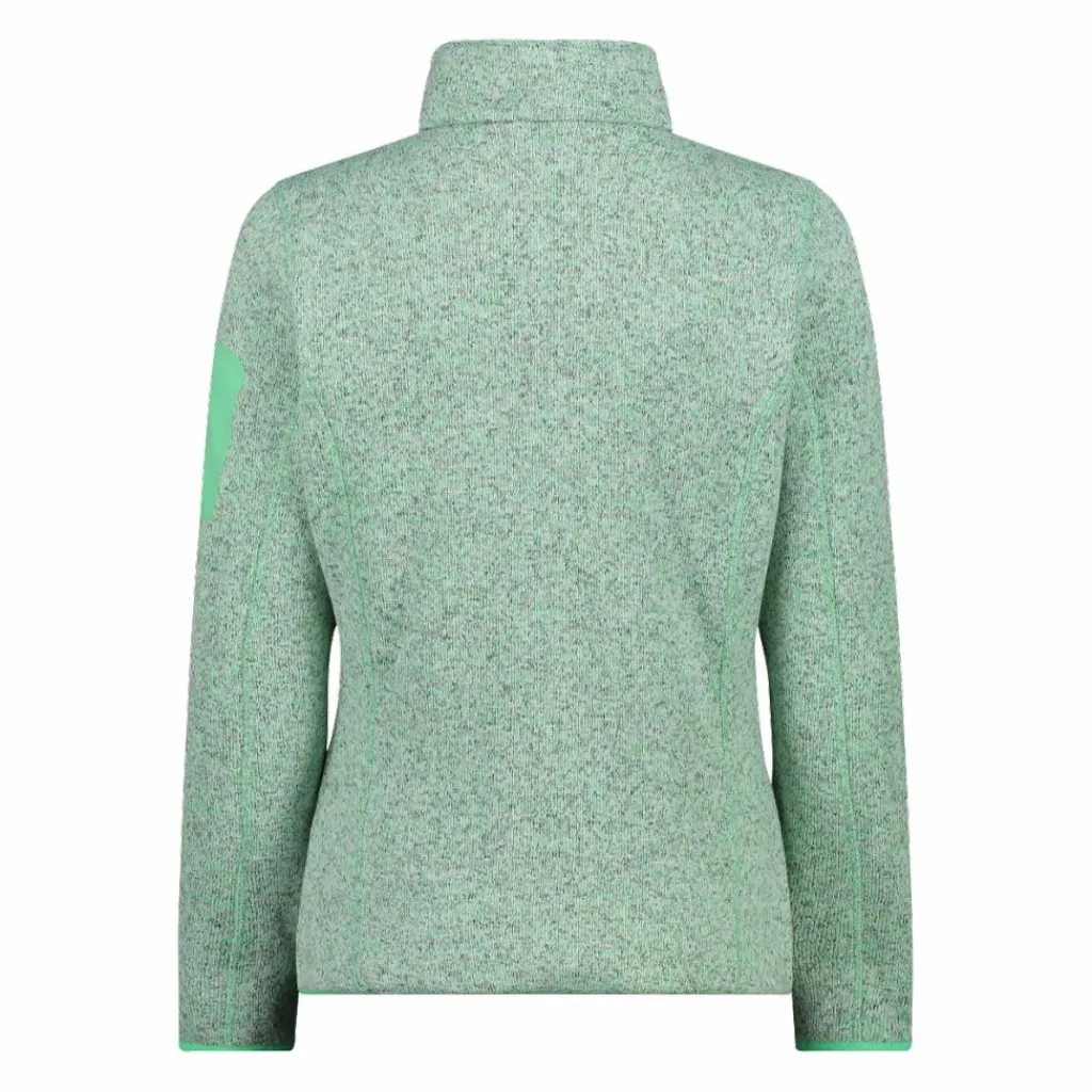 Damen schweres Fleecejacke Knit-Tech Meliert>CMP New