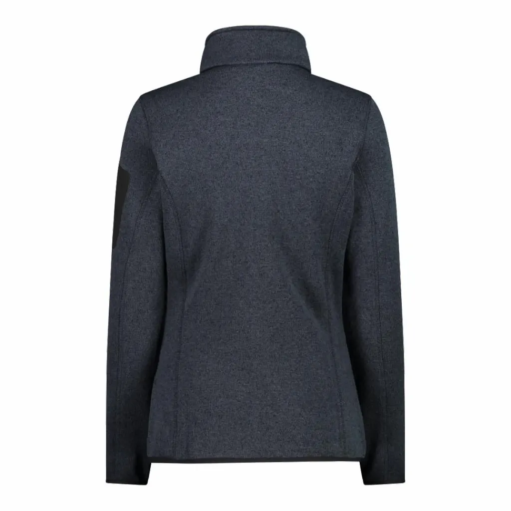 Damen schweres Fleecejacke Knit-Tech Meliert>CMP New