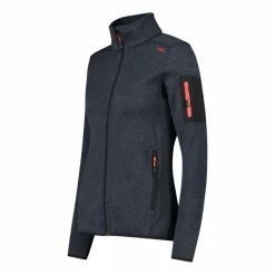 Damen schweres Fleecejacke Knit-Tech Meliert><noscript><img width=