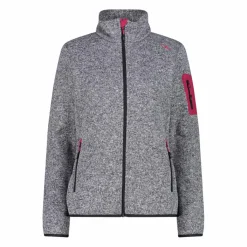 Damen schweres Fleecejacke Knit-Tech Meliert><noscript><img width=