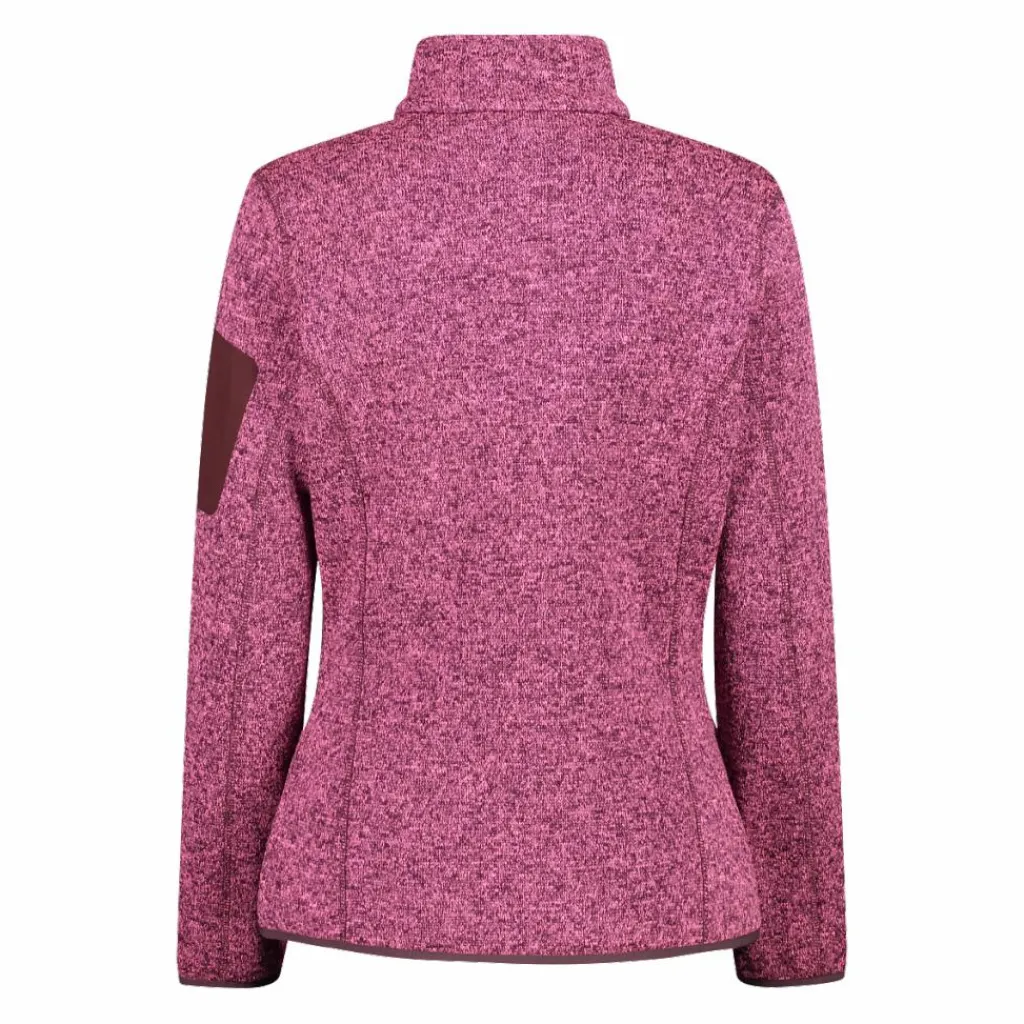 Damen schweres Fleecejacke Knit-Tech Meliert>CMP New