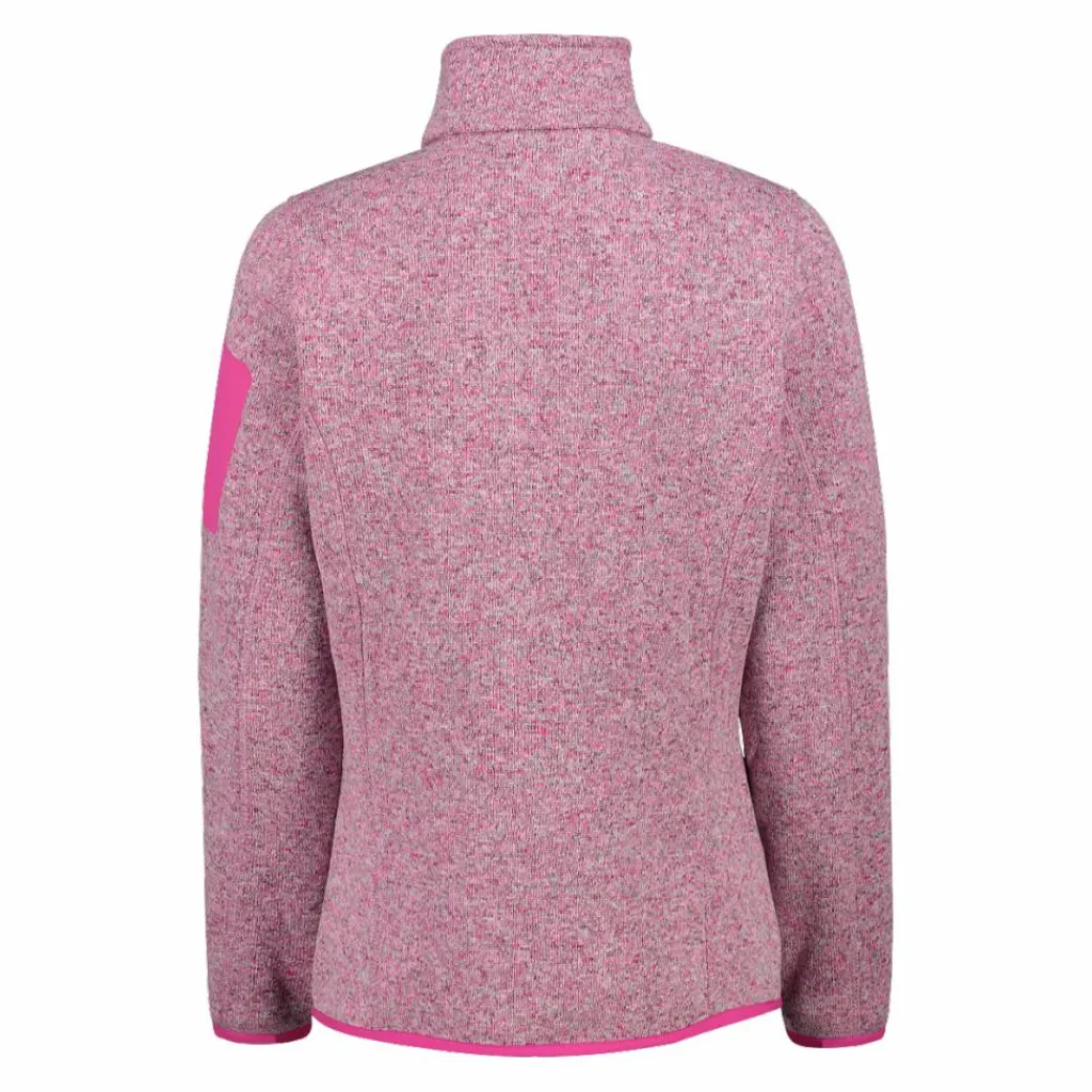 Damen schweres Fleecejacke Knit-Tech Meliert>CMP New