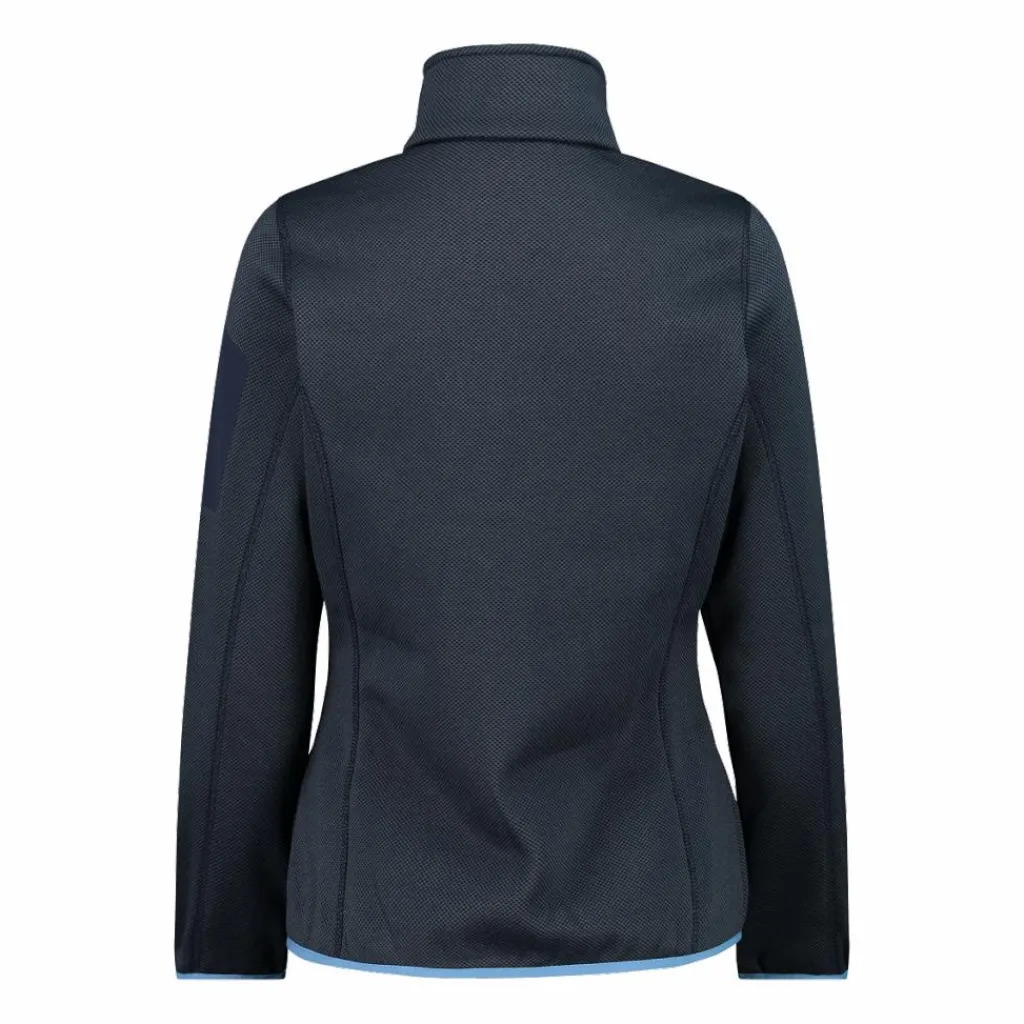 Damen schweres Fleecejacke Knit-Tech Meliert>CMP New