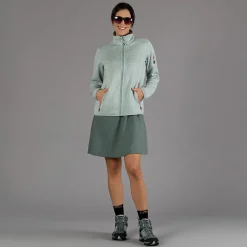 Damen schweres Fleecejacke Knit-Tech Meliert><noscript><img width=