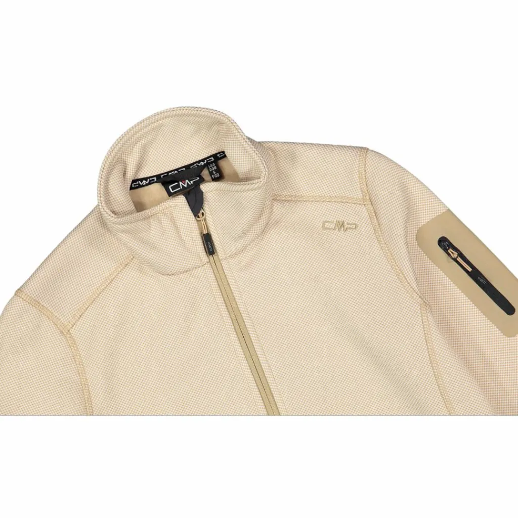 Damen schweres Fleecejacke Knit-Tech Meliert>CMP New