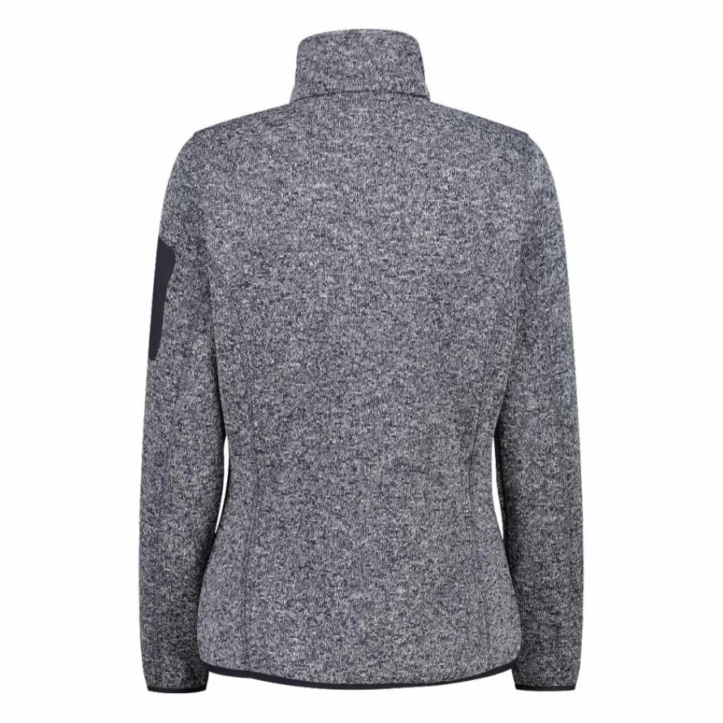 Damen schweres Fleecejacke Knit-Tech Meliert>CMP New