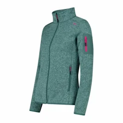 Damen schweres Fleecejacke Knit-Tech Meliert><noscript><img width=