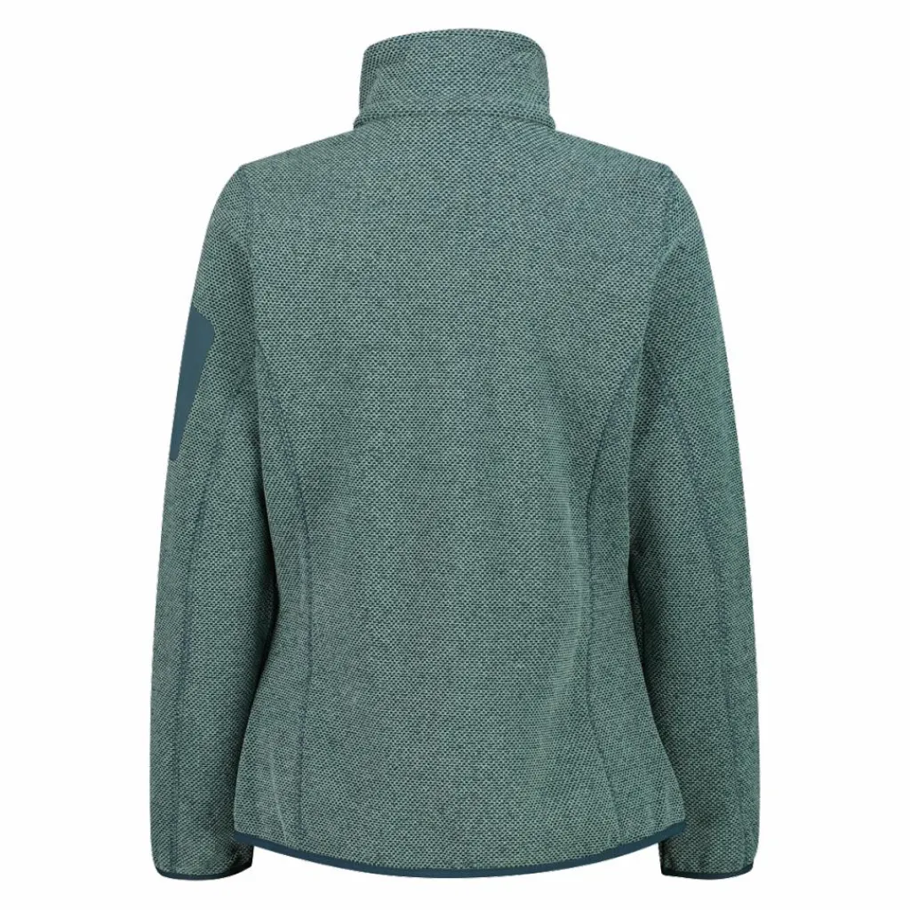 Damen schweres Fleecejacke Knit-Tech Meliert>CMP New