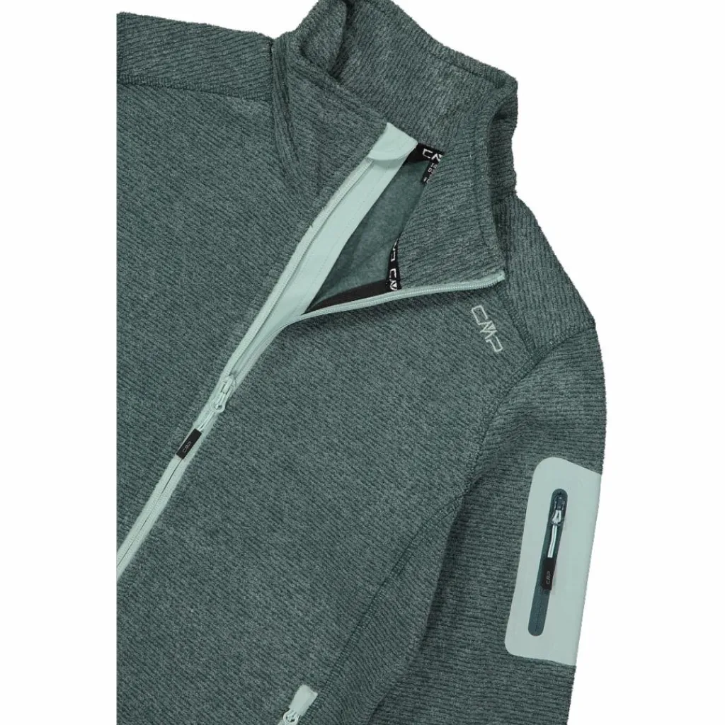 Damen schweres Fleecejacke Knit-Tech Meliert>CMP Online