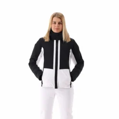 Damen Skijacke aus Twill mit abnehmbarer Kapuze><noscript><img width=