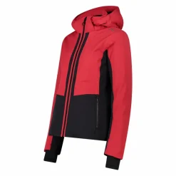 Damen Skijacke aus Twill mit abnehmbarer Kapuze><noscript><img width=