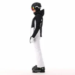 Damen Skijacke aus Twill mit abnehmbarer Kapuze><noscript><img width=