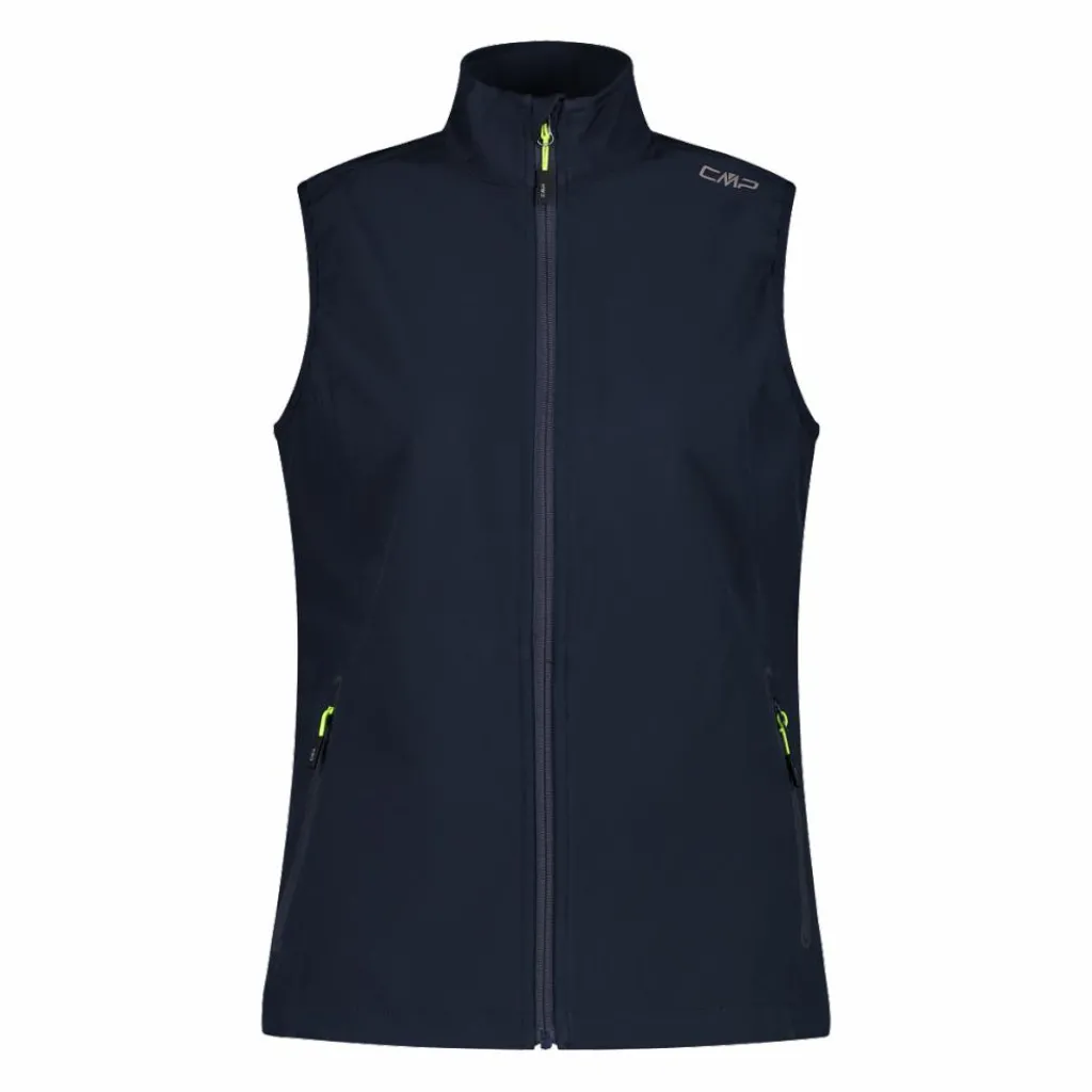 Damen Softshell-Weste mit reflektierenden Details>CMP New