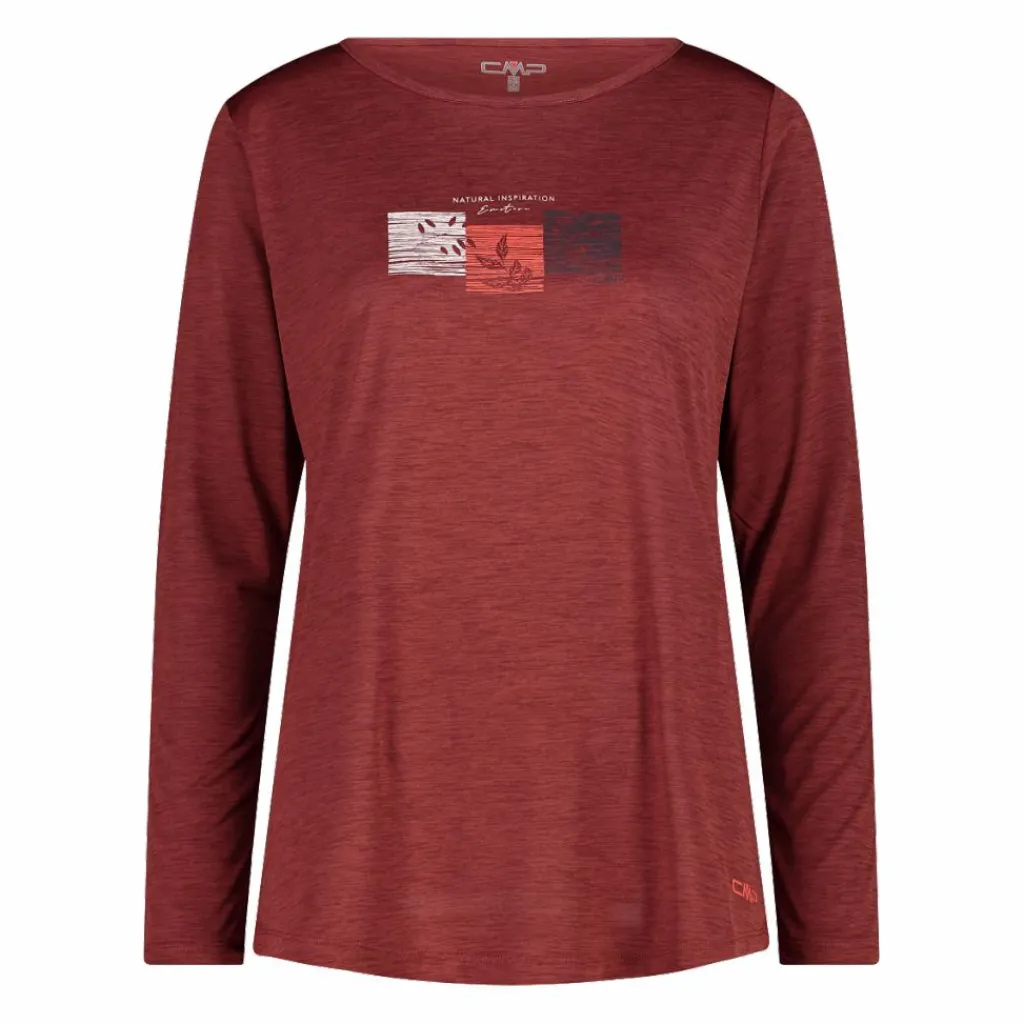 Damen Sweater aus leichtem Melange-Jersey>CMP Clearance
