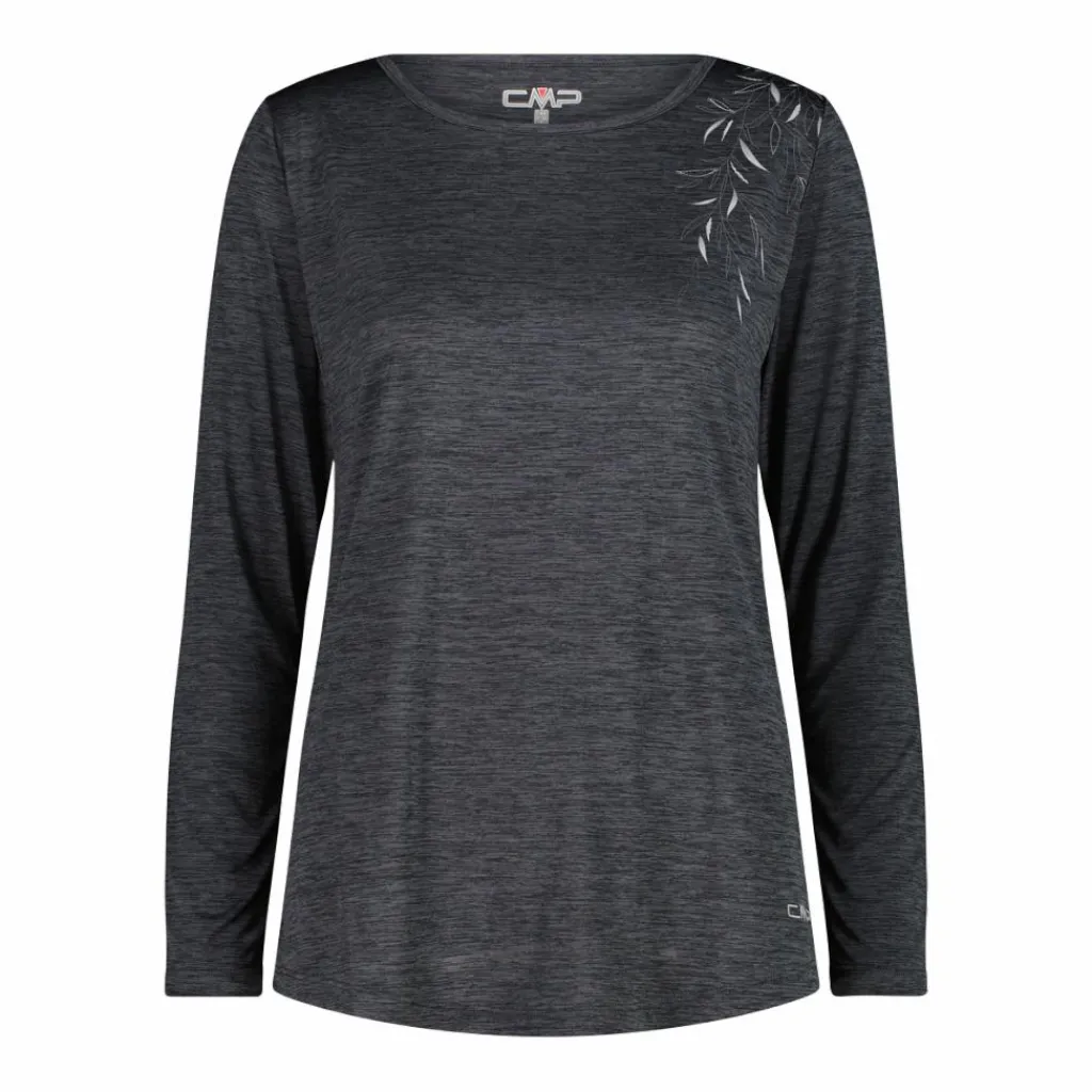 Damen Sweater aus leichtem Melange-Jersey>CMP Clearance