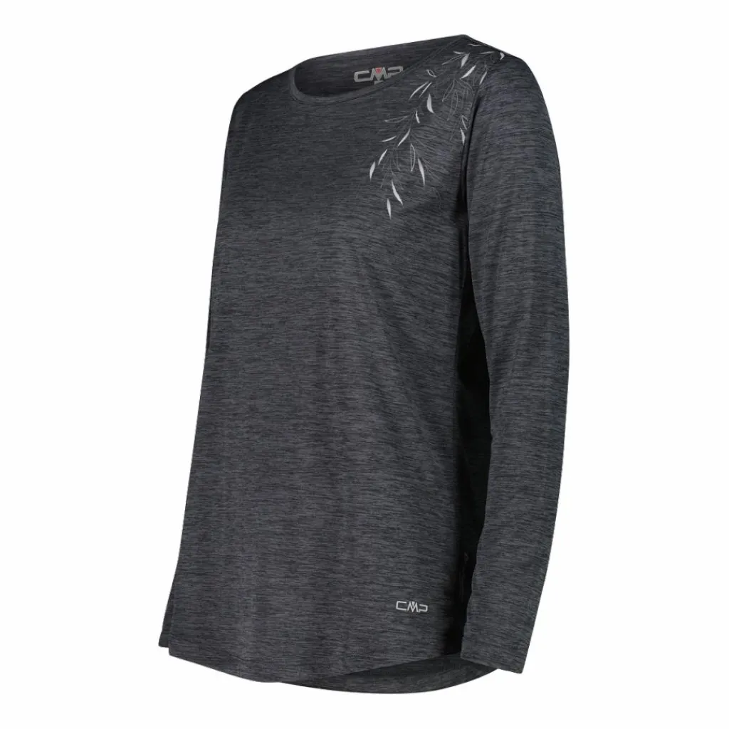 Damen Sweater aus leichtem Melange-Jersey>CMP Clearance