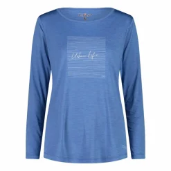 Damen Sweater aus leichtem Melange-Jersey><noscript><img width=