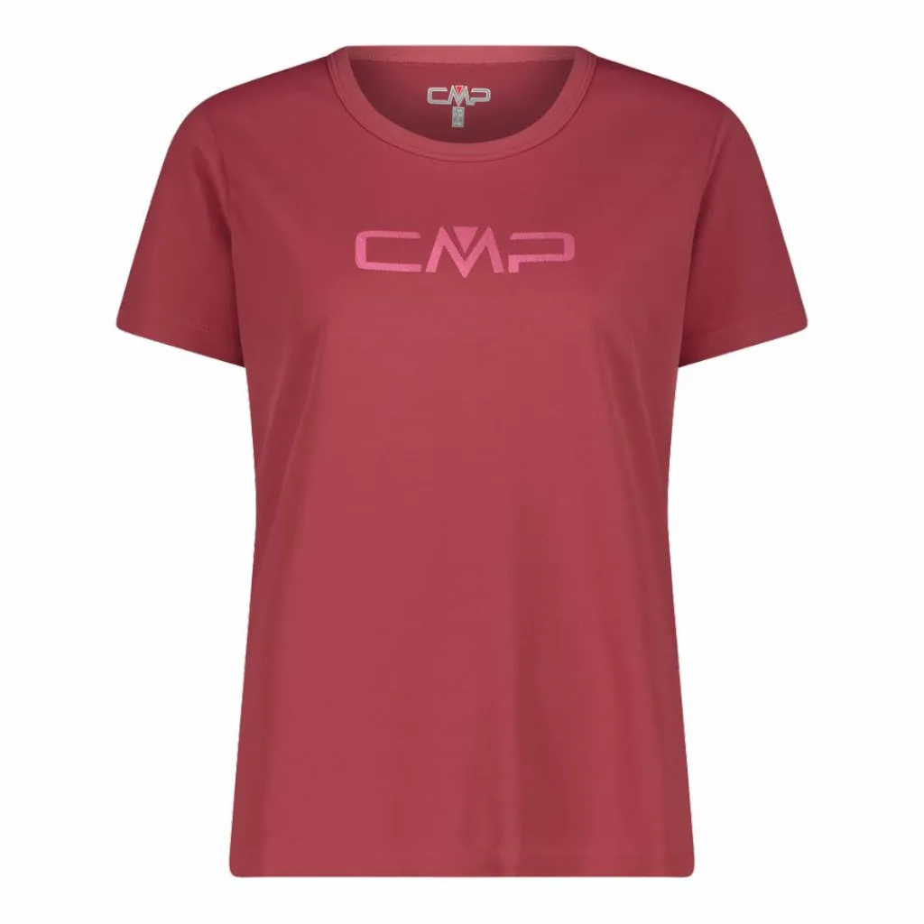 Damen T-Shirt mit Rundausschnitt und -Logo>CMP New