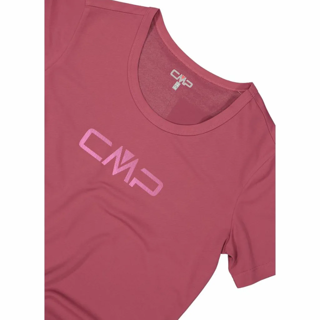 Damen T-Shirt mit Rundausschnitt und -Logo>CMP New