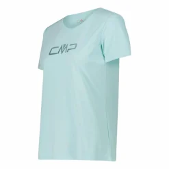 Damen T-Shirt mit Rundausschnitt und -Logo><noscript><img width=