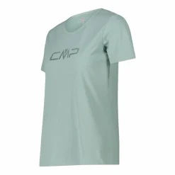 Damen T-Shirt mit Rundausschnitt und -Logo><noscript><img width=