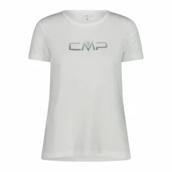 Damen T-Shirt mit Rundausschnitt und -Logo><noscript><img width=