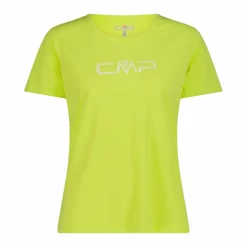 Damen T-Shirt mit Rundausschnitt und -Logo><noscript><img width=