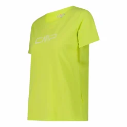 Damen T-Shirt mit Rundausschnitt und -Logo><noscript><img width=