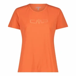 Damen T-Shirt mit Rundausschnitt und -Logo><noscript><img width=