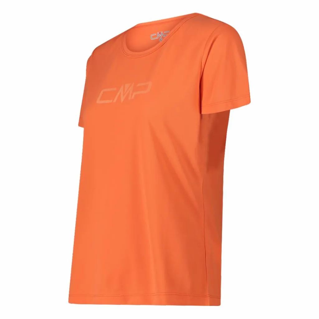 Damen T-Shirt mit Rundausschnitt und -Logo>CMP New