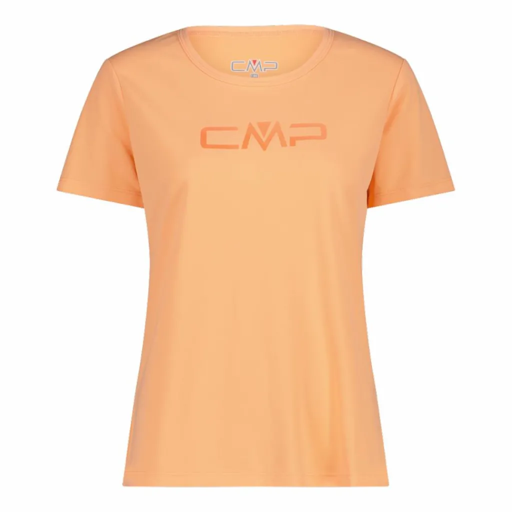 Damen T-Shirt mit Rundausschnitt und -Logo>CMP New