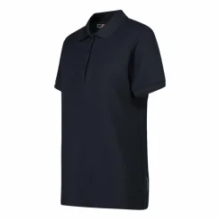 Damen Uni-Piqué-Poloshirt aus Tactel><noscript><img width=