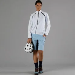 Damen Windschutzjacke mit abnehmbaren Ärmeln><noscript><img width=