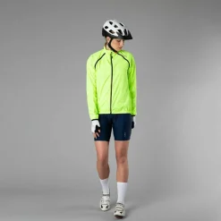 Damen Windschutzjacke mit abnehmbaren Ärmeln><noscript><img width=