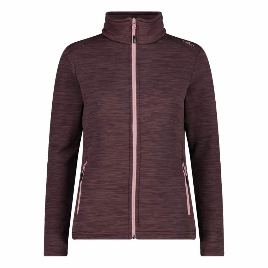 Damen-Fleece Stretch Performance mit durchgehendem Reißverschluss>CMP Discount