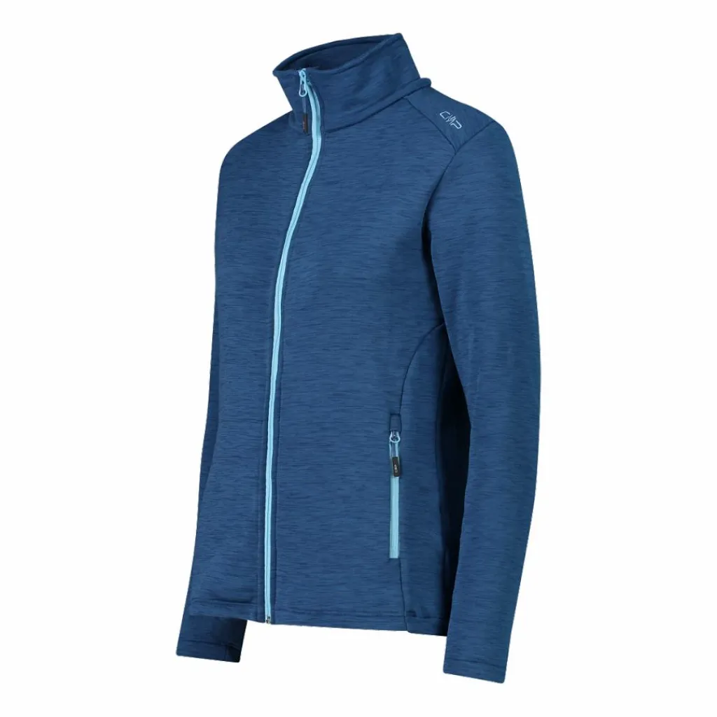 Damen-Fleece Stretch Performance mit durchgehendem Reißverschluss>CMP Discount