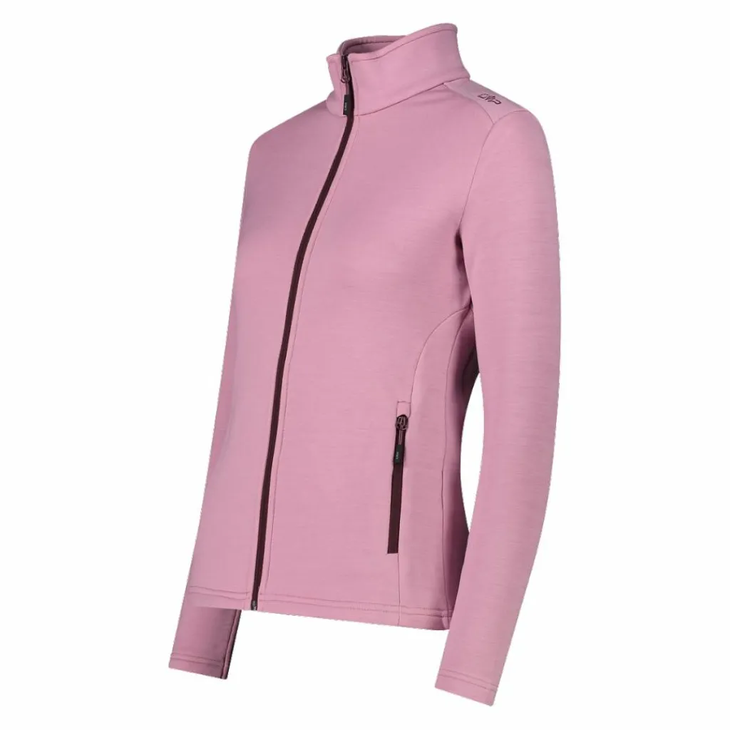 Damen-Fleece Stretch Performance mit durchgehendem Reißverschluss>CMP Discount