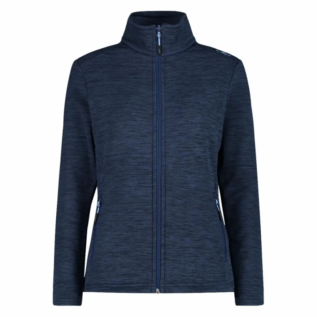 Damen-Fleece Stretch Performance mit durchgehendem Reißverschluss>CMP Discount