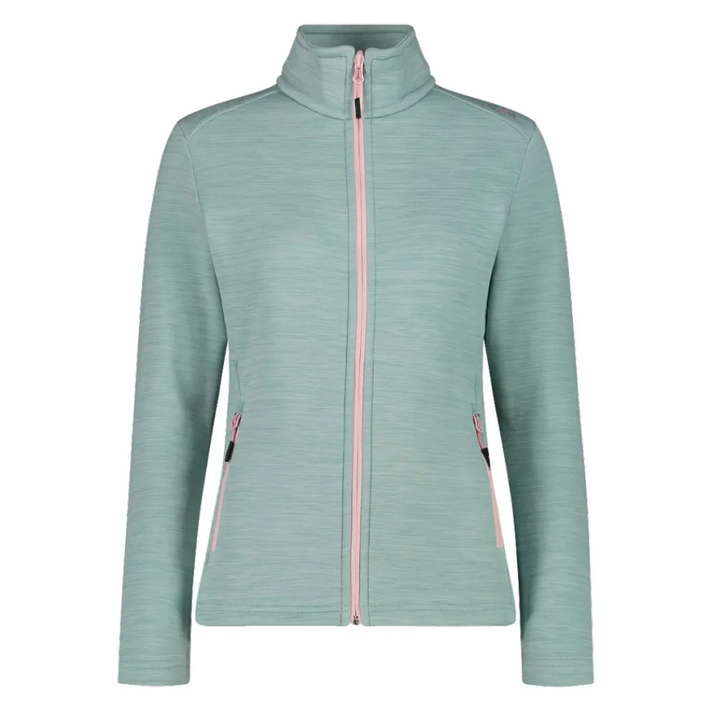 Damen-Fleece Stretch Performance mit durchgehendem Reißverschluss>CMP Discount