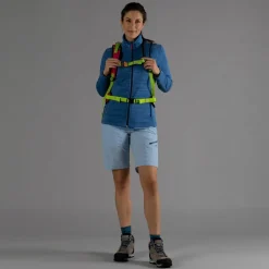 Damen-Fleece Stretch Performance mit durchgehendem Reißverschluss><noscript><img width=