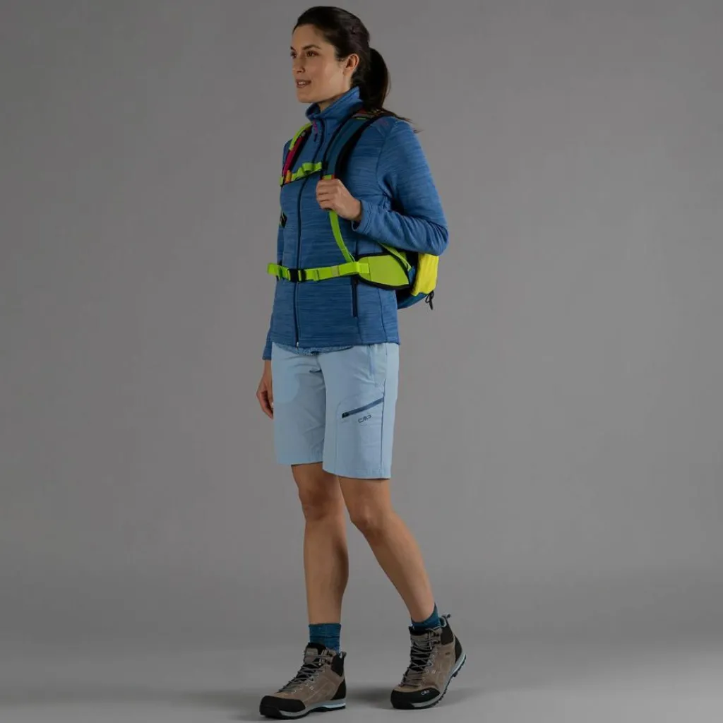Damen-Fleece Stretch Performance mit durchgehendem Reißverschluss>CMP Discount