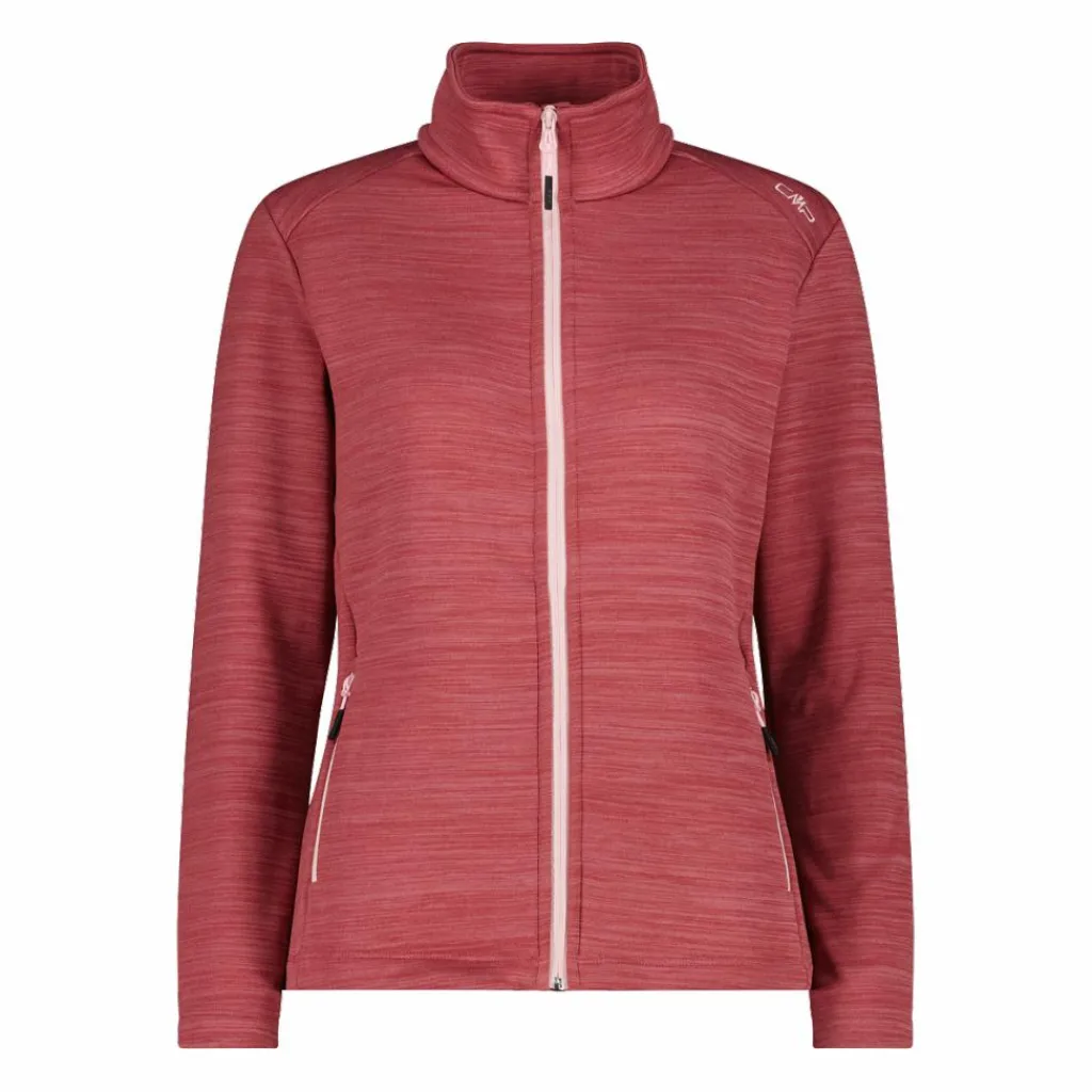 Damen-Fleece Stretch Performance mit durchgehendem Reißverschluss>CMP Discount