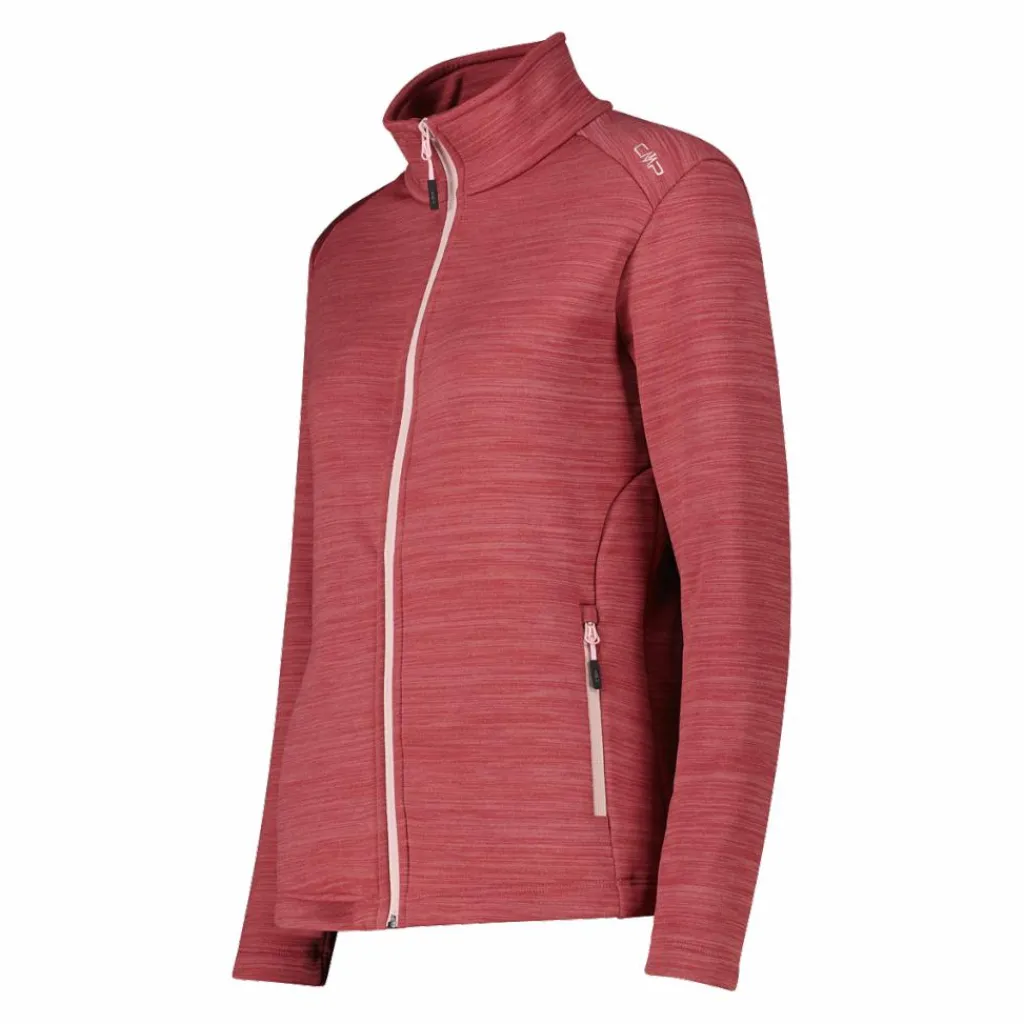 Damen-Fleece Stretch Performance mit durchgehendem Reißverschluss>CMP Discount