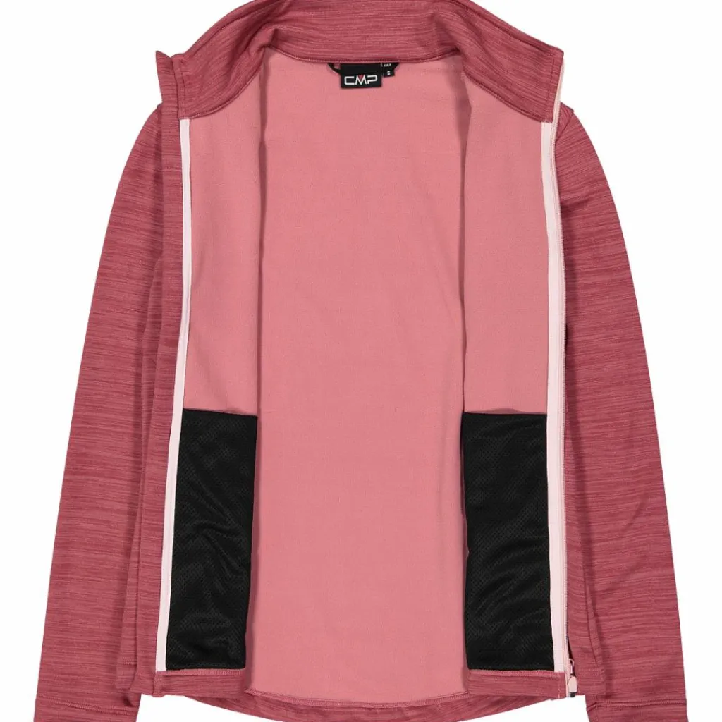 Damen-Fleece Stretch Performance mit durchgehendem Reißverschluss>CMP Discount