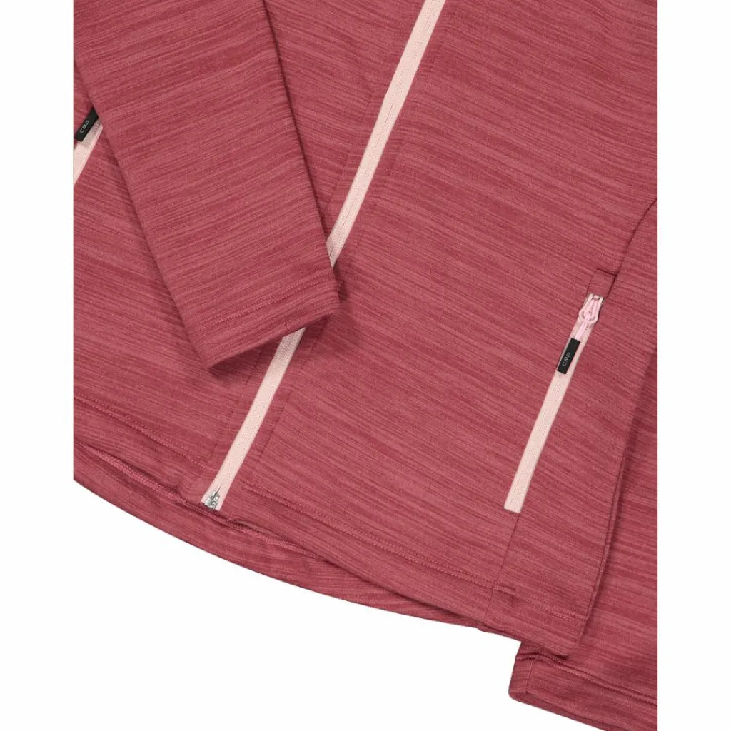 Damen-Fleece Stretch Performance mit durchgehendem Reißverschluss>CMP Discount