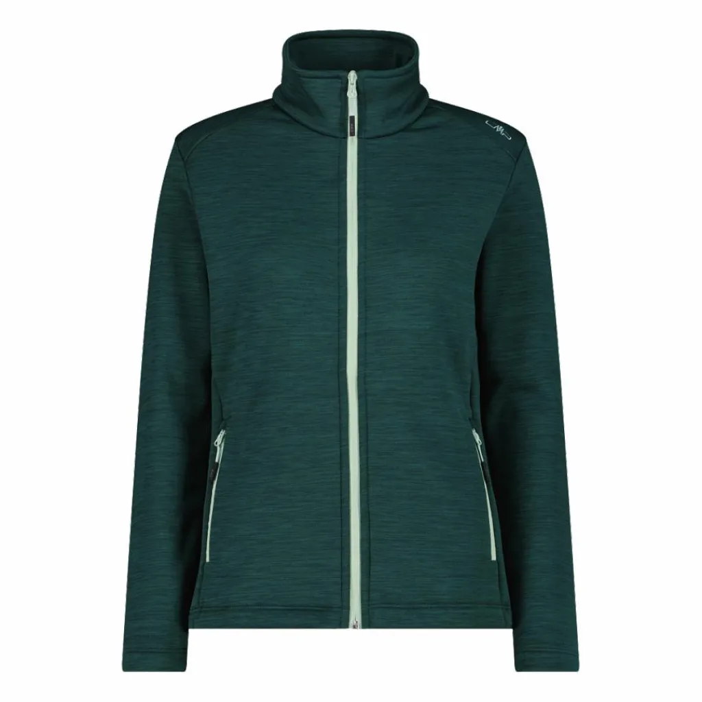 Damen-Fleece Stretch Performance mit durchgehendem Reißverschluss>CMP Discount