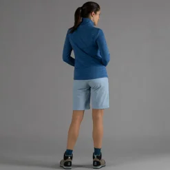 Damen-Fleece Stretch Performance mit durchgehendem Reißverschluss><noscript><img width=