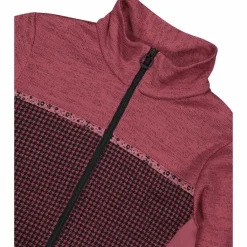 Damen-Fleecejacke aus bedrucktem Knit Tech><noscript><img width=