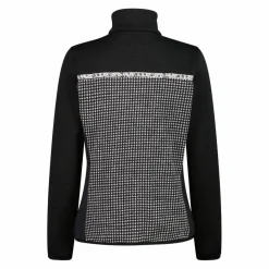 Damen-Fleecejacke aus bedrucktem Knit Tech><noscript><img width=